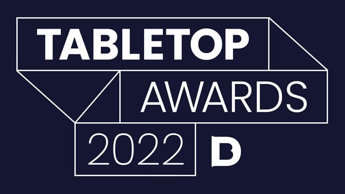 Tabletop Awards 2022 banner