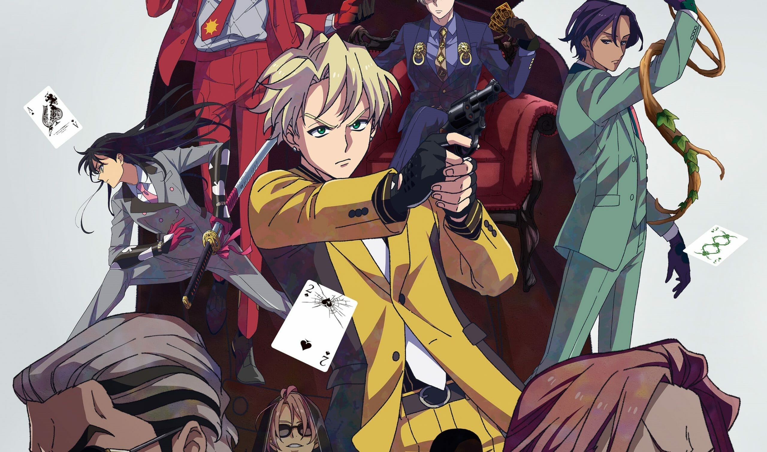 Original Anime HIGH CARD Deals Out New Trailer for Season 2