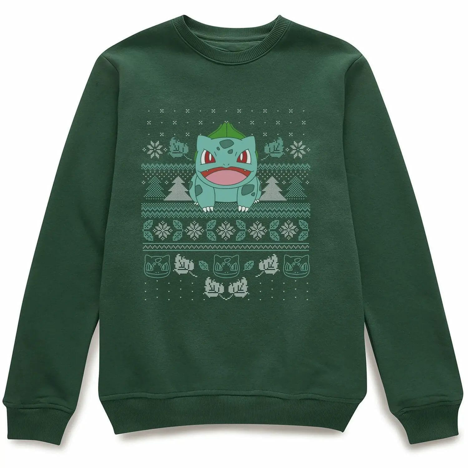 Green bulbasaur sweater