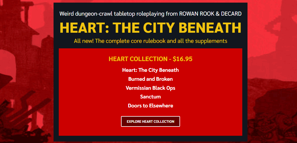 Heat: The City Beneath bundle contents