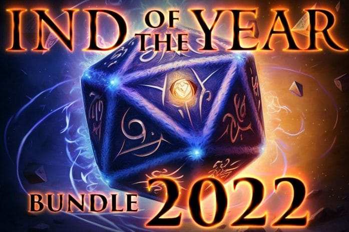 Ind of the Year 2022 - magic glowing dice