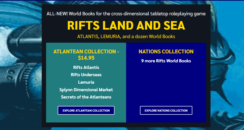 Rifts Land and Sea