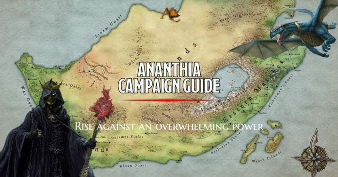 Ananthia Campaign Guide map