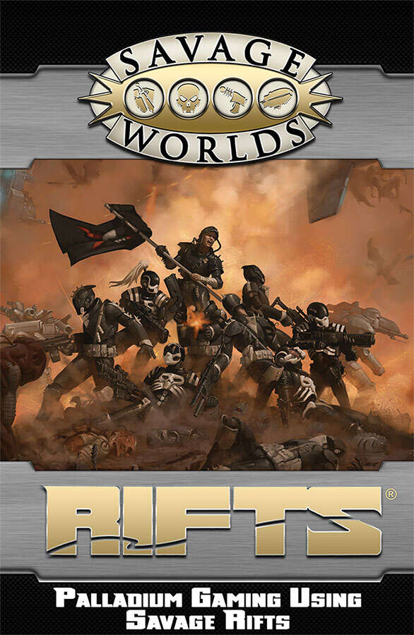 Savage Worlds Rifts cover