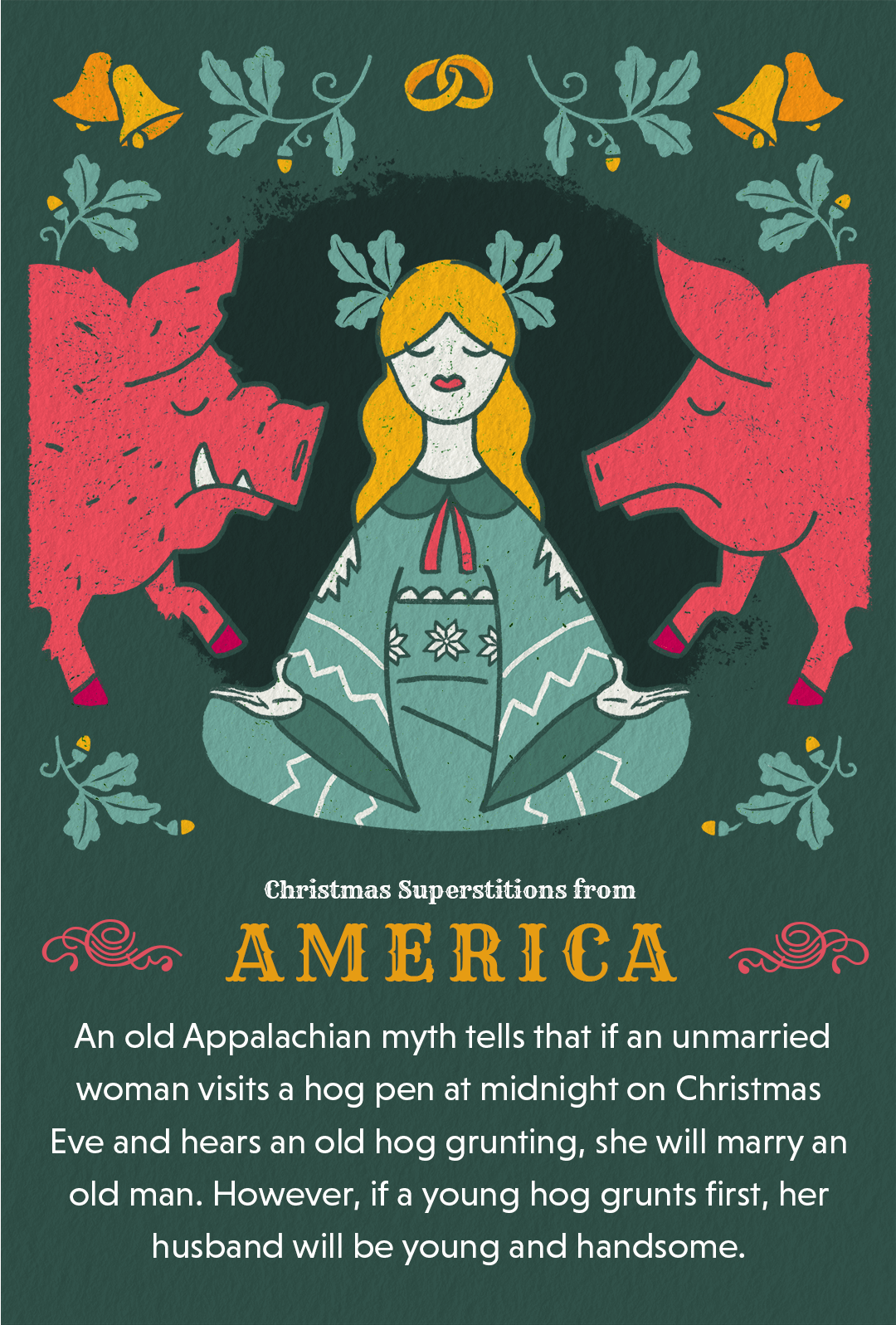 Unusual Christmas folklore from America