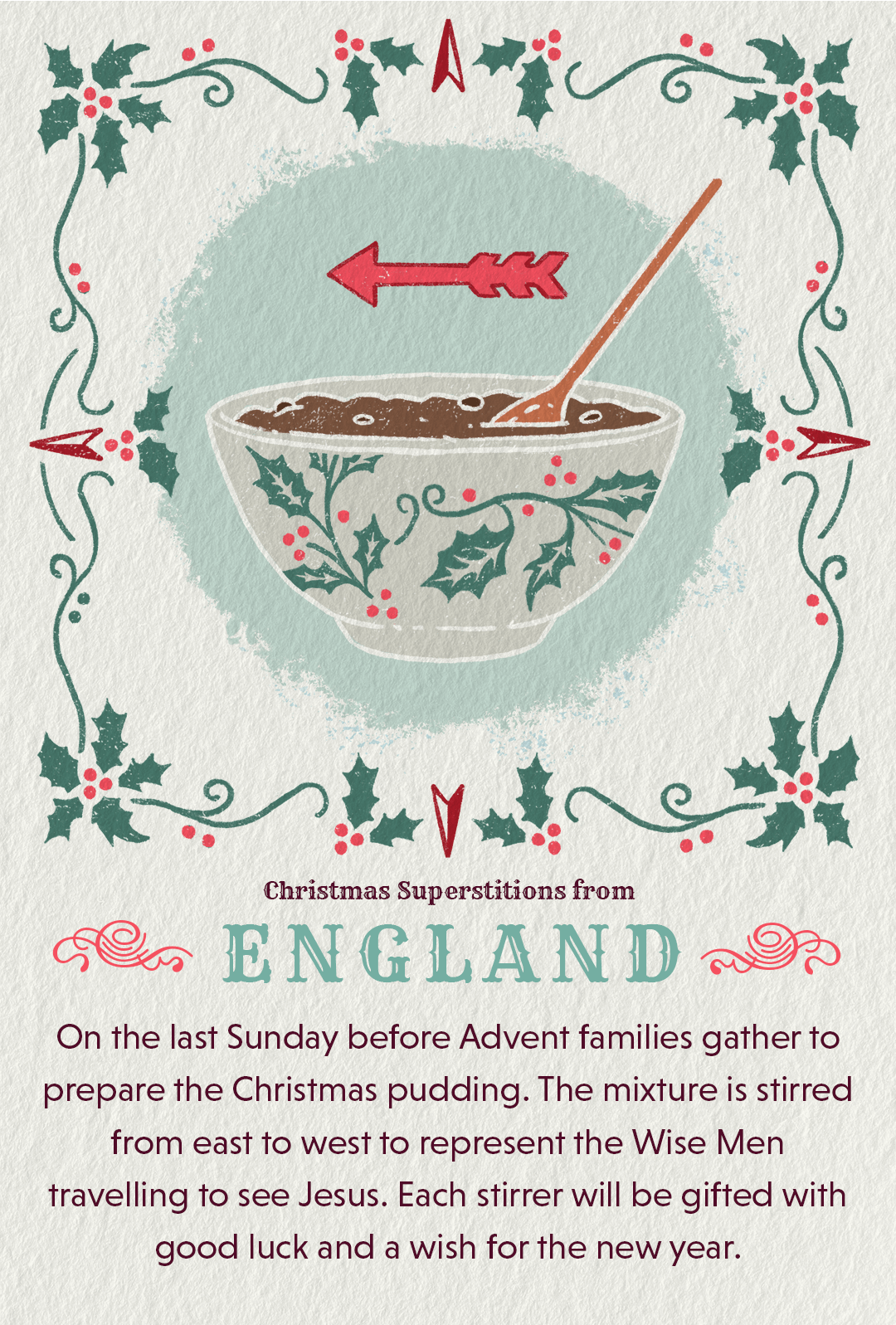Unusual Christmas folklore from England