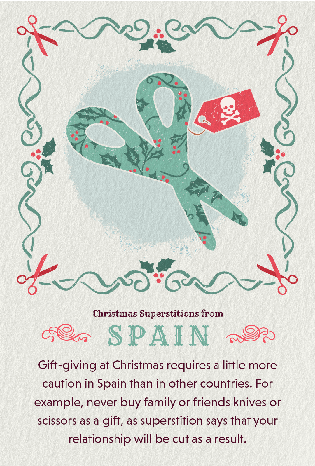 Unusual Christmas folklore from Spain