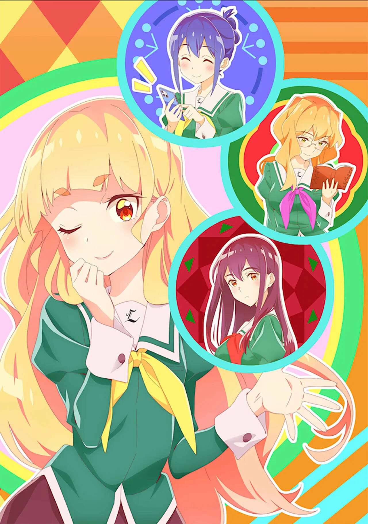 Yuri is My Job!  character poster