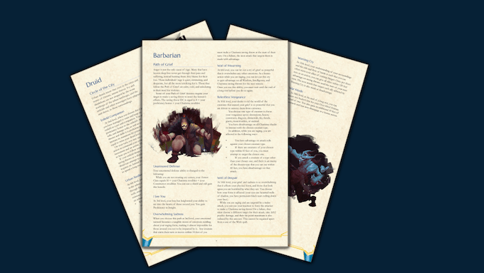 The Saltreach Isles pages