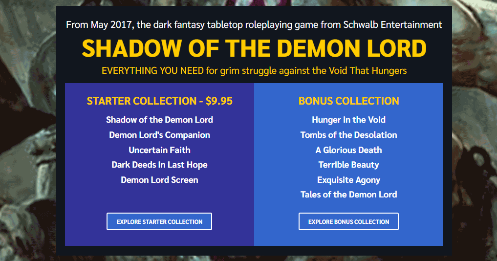 Shadow of the Demon Lord tiers