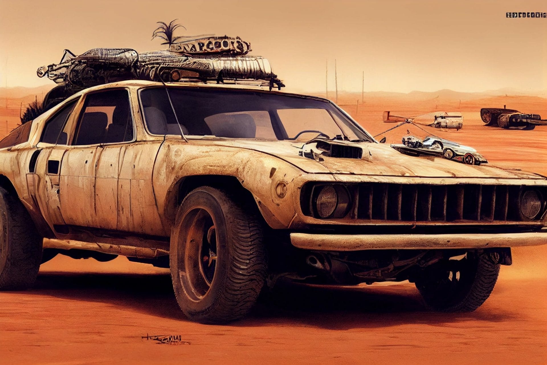 Mad Max style car
