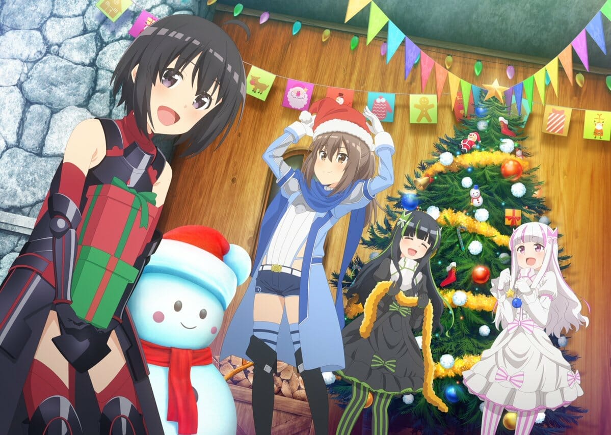 BOFURI christmas - with tree, characters and a snowman
