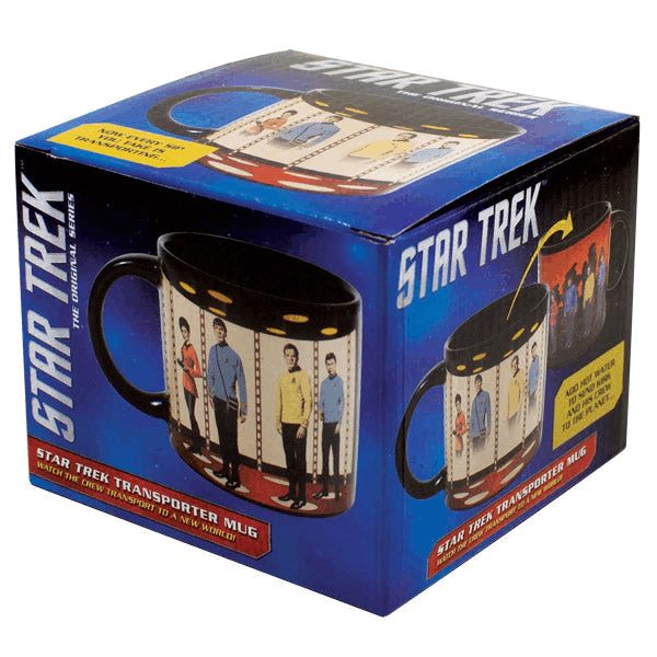 Star Trek Transporter heat mug