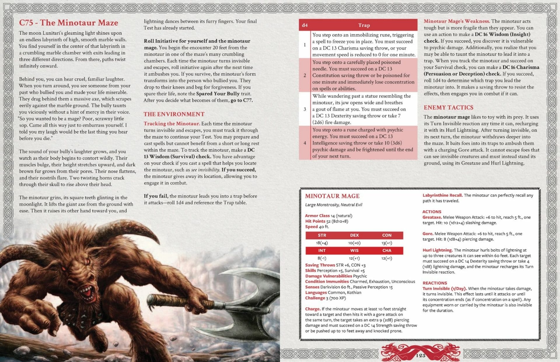 The Test of High Sorcery layout sample