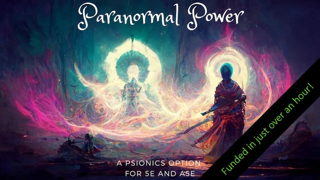 Paranormal Power Kickstarter
