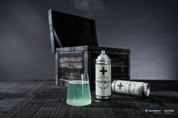 Resi Evil first aid drinks