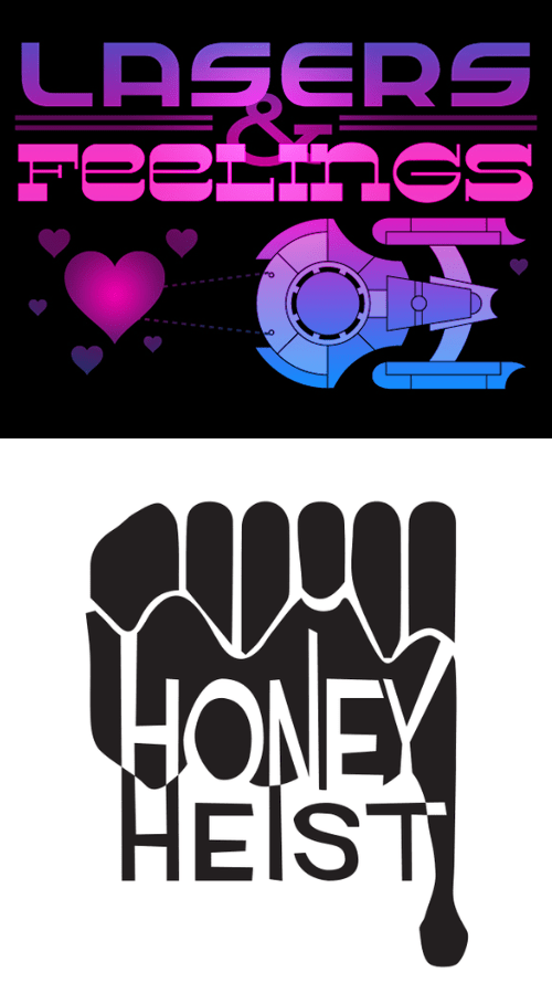 Lasers & Feelings / Honey Heist logo