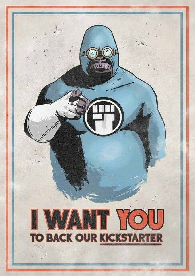 Gorilla My Dreams recruitment poster