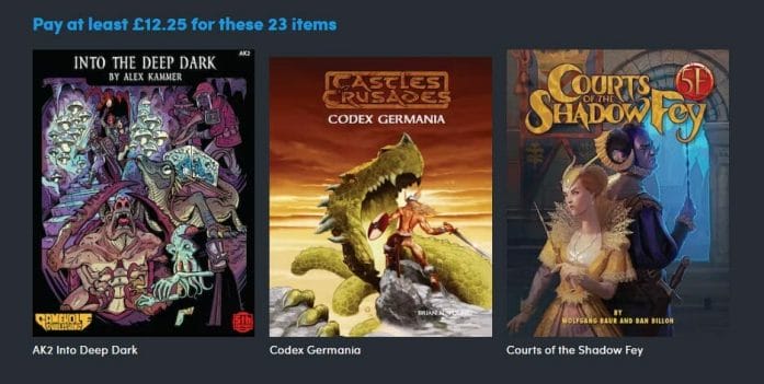 RPG worlds: £12.25 tier