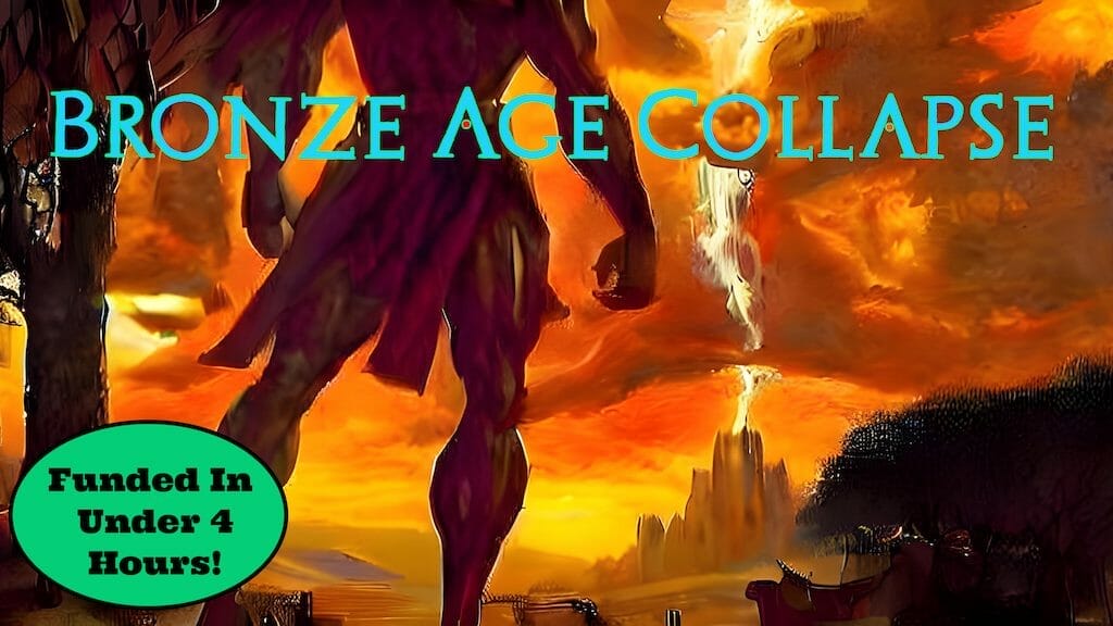 Bronze Age Collapse merges Lovecraft with Homer in an RPG and open