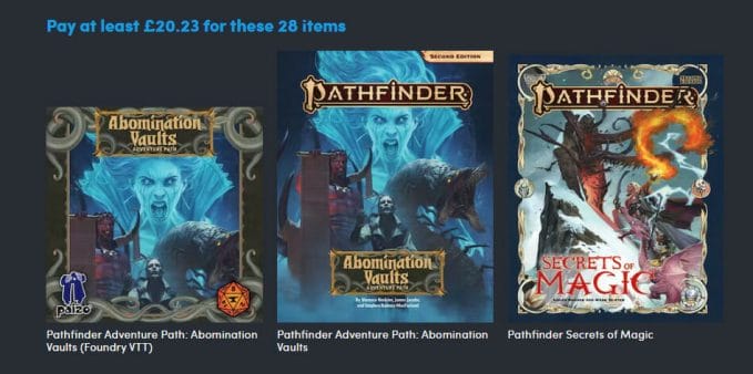 Paizo announced a Humble Bundle for most* Pathfinder Tales and associated  blogs and web fictions. I have already read every single one listed, so  AMA! : r/Pathfinder2e