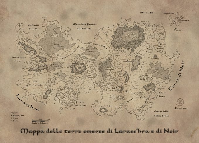 La Notte Eterna map