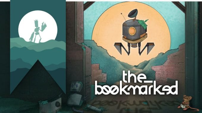 the_bookmarked robot cover