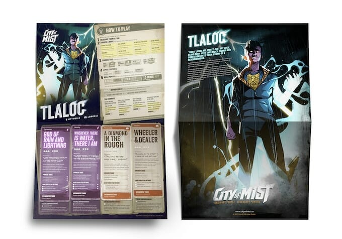 City of Mist: Local Legends art examples