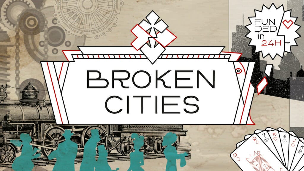 Broken Cities collage art