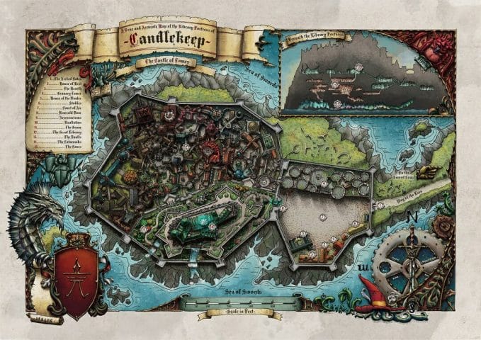 Candlekeep map