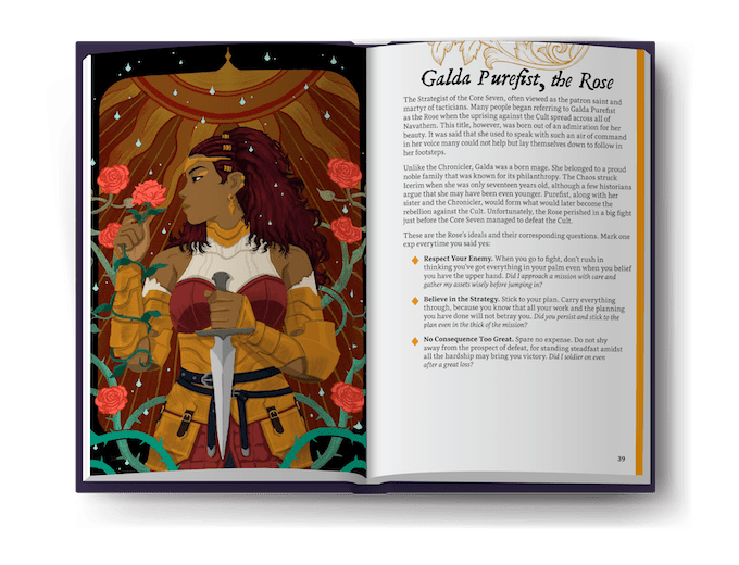 Navathem's End art spread