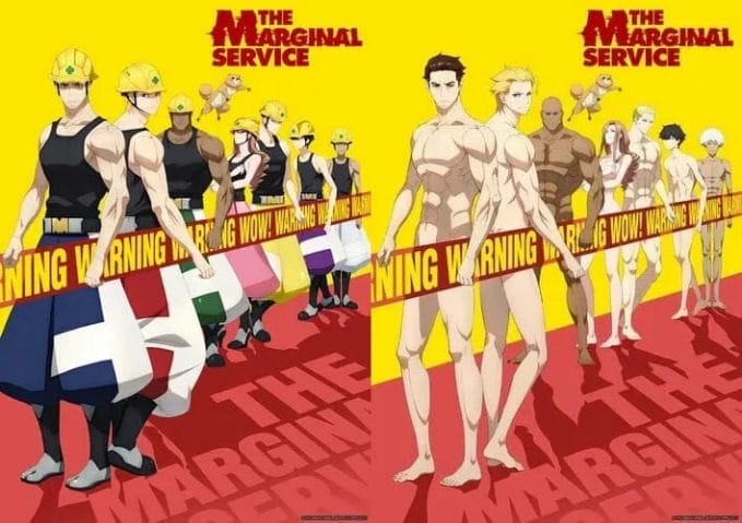 Original TV Anime THE MARGINAL SERVICE Muscles Its Way into 2023