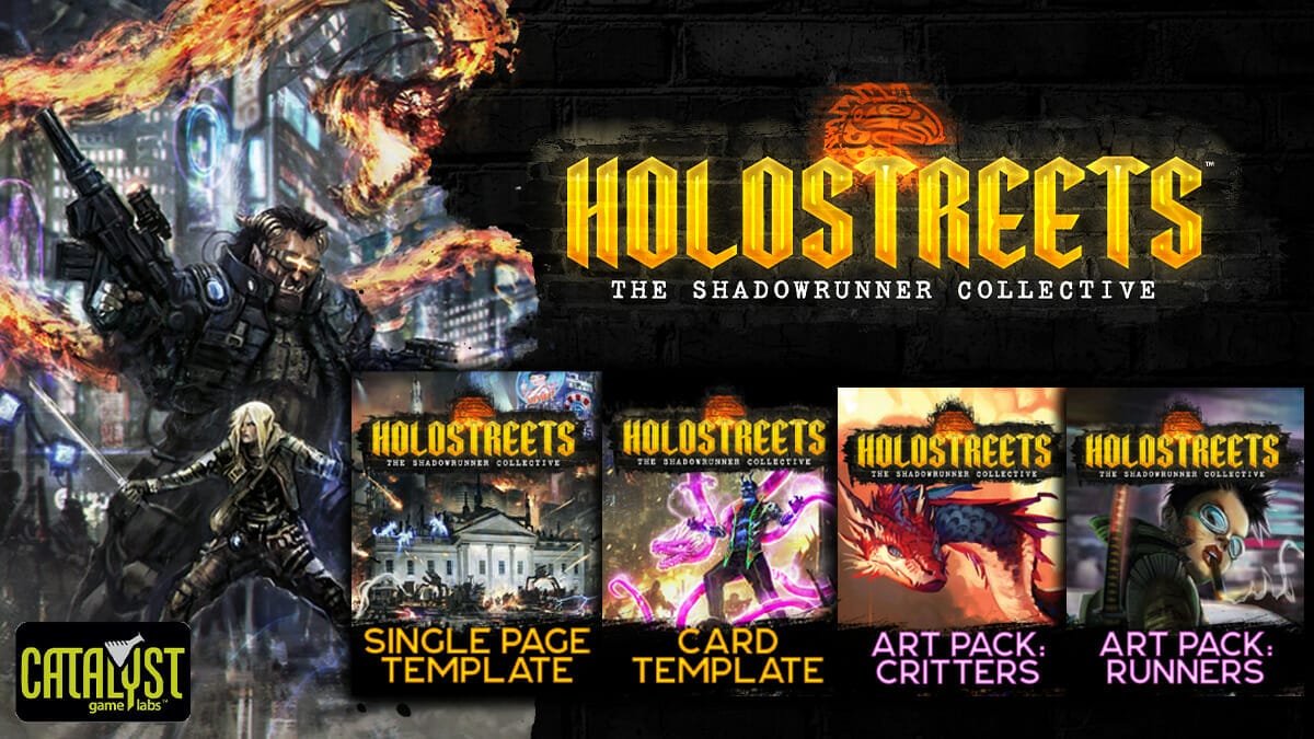 Catalyst launch the Shadowrunner Collective Holostreets for community  content