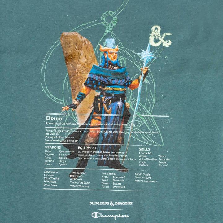 D&D t-shirt: Druid
