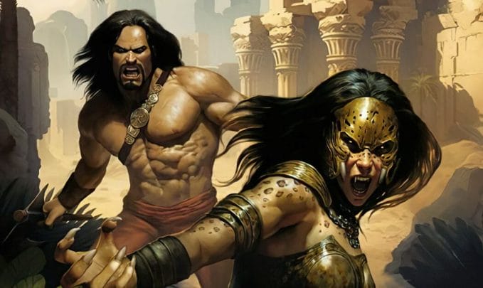 The Lair of the Leopard Empresses warriors