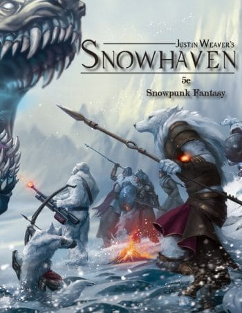 Snowhaven cover - warriors v monster