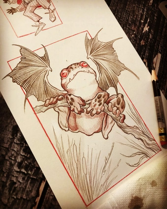 Wild Hunt preview image - frog bat