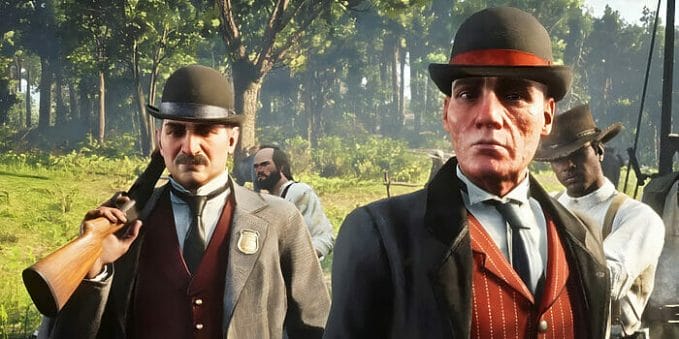 Pinkerton agents from Red Dead