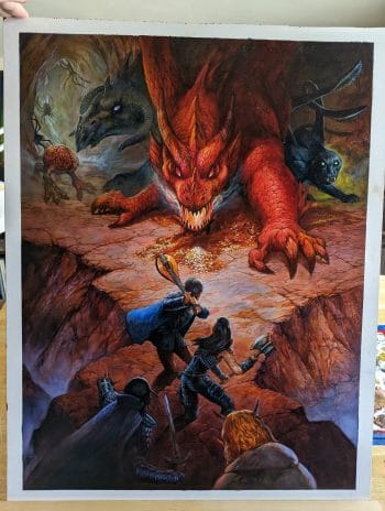 Honour Among Thieves - Jeff Easley poster