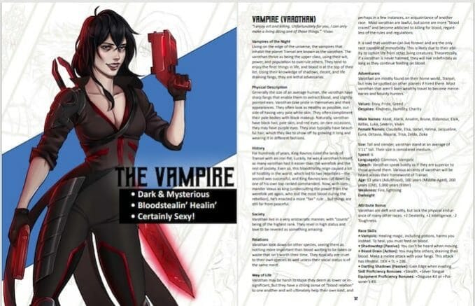 Vincent's Vampire from Vindicated