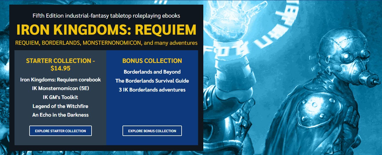 Iron Kingdoms Requiem tiers