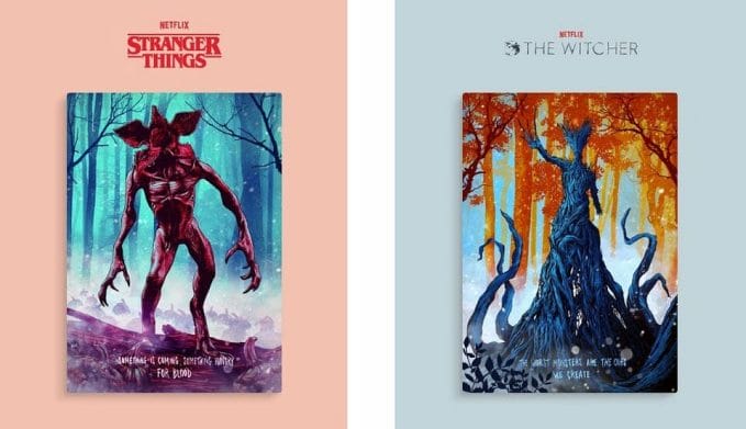 Netflix Displate posters