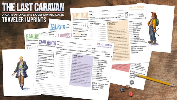 The Last Caravan layouts
