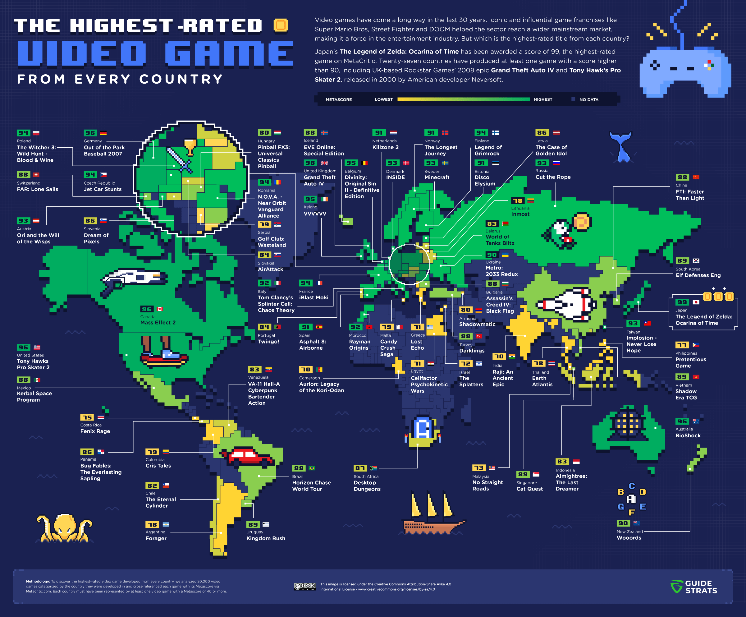 Highest GTA Metacritic scores from the Top 200 highest ranked games : r/GTA