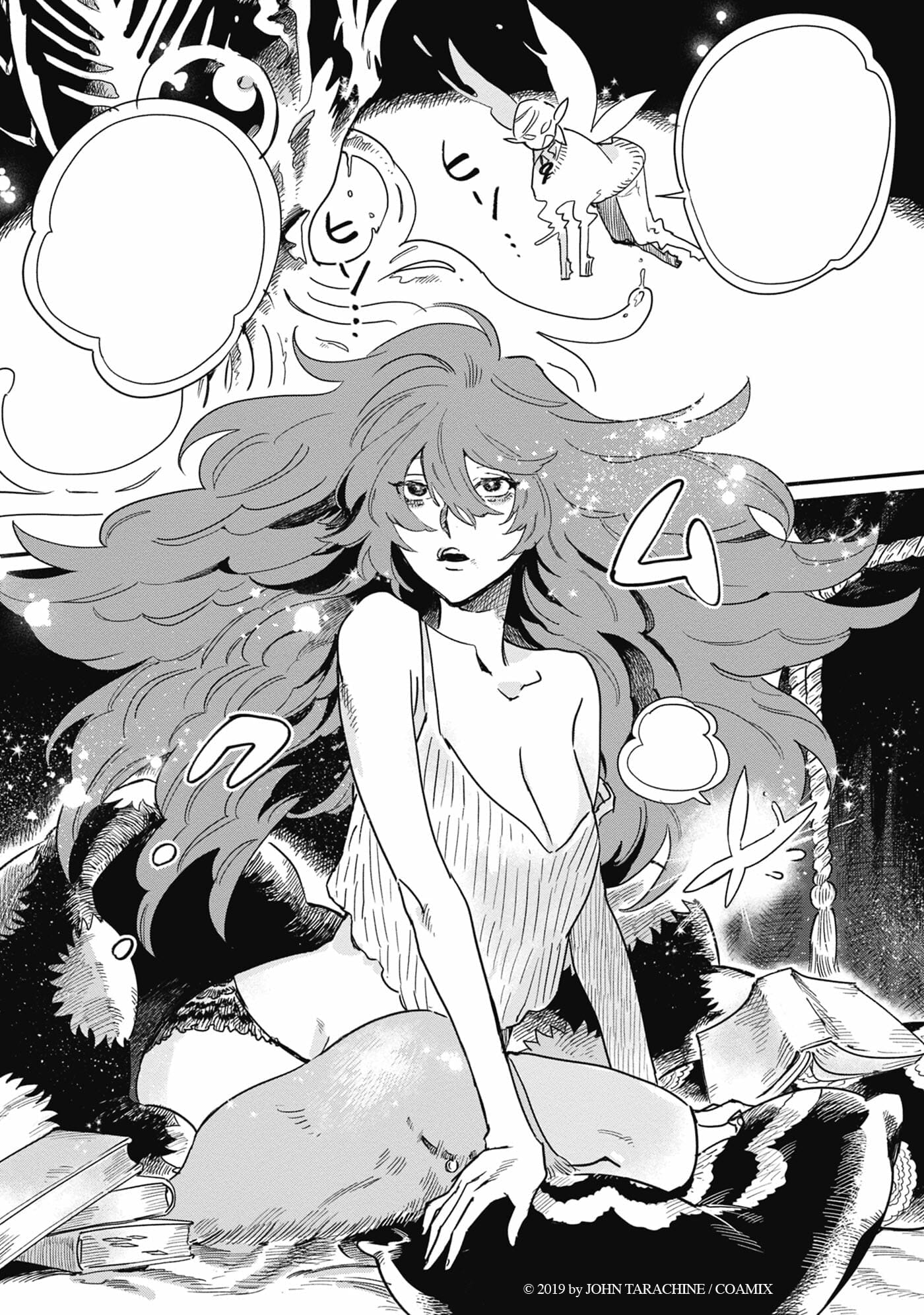 A look inside the manga Witch of Thistle Castle preview