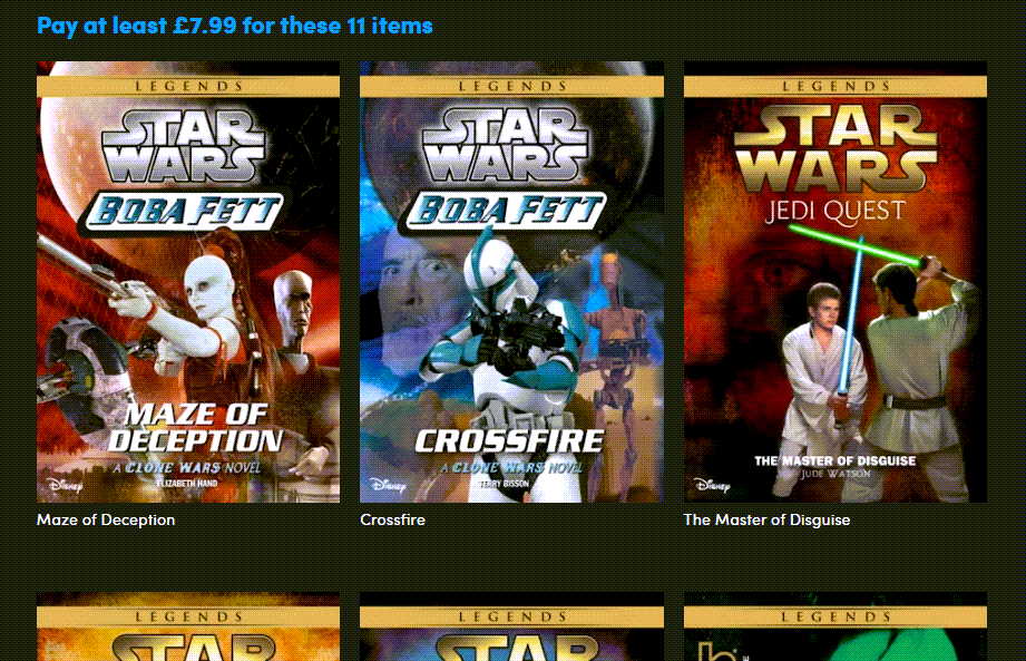 Star Wars ebooks bundle