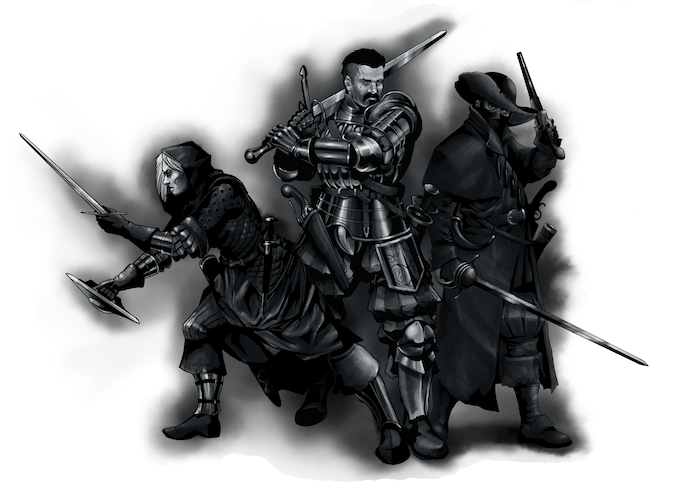 Assassin, fighter and sharpshooter