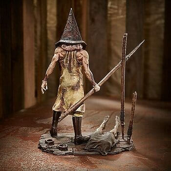 Cool new Red Pyramid Thing statue, complete with shackles and extra set ...