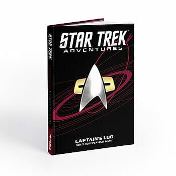 Star Trek Adventures: Captain's Log black cover