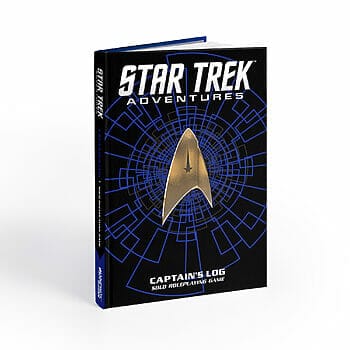 Star Trek Adventures: Captain's Log blue cover